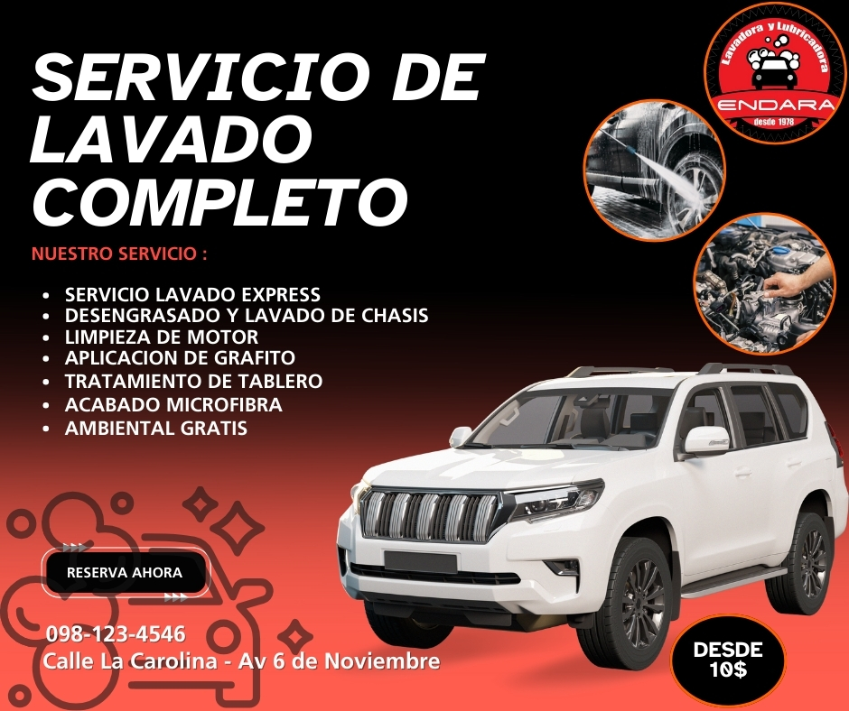 Servicio Lavado Completo